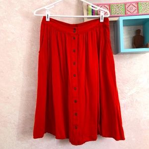 Forever 21 Contemporary - Mid-length circle skirt